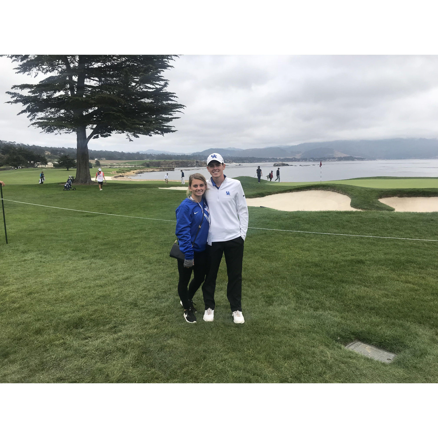 When Matt played in the US Amateur Championship at Pebble Beach