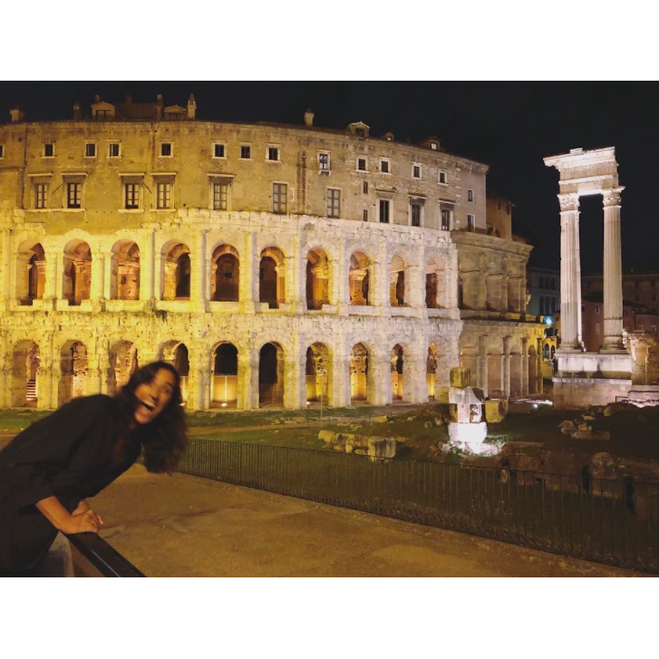 Lisa was really excited to show Rogan Rome
