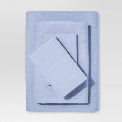 Vintage Wash Chambray Sheet Set - Threshold™