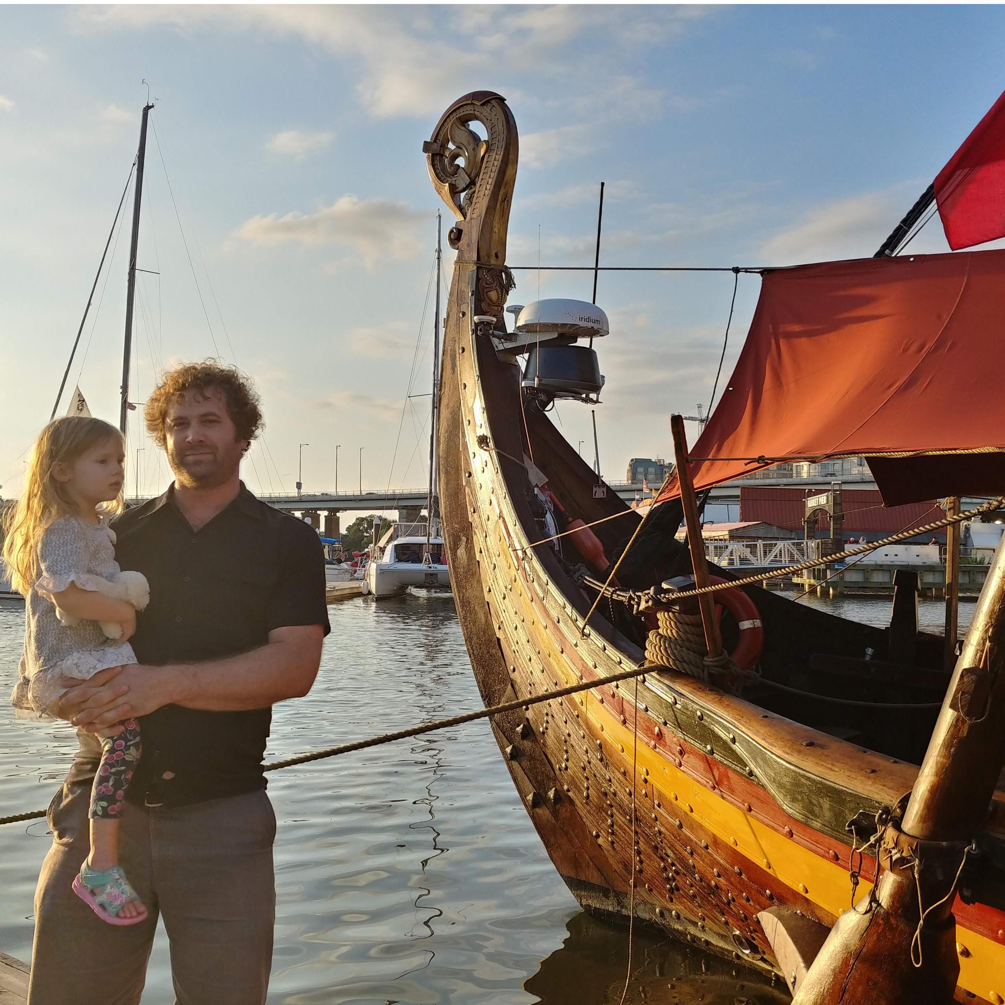 We had to see the viking ship at the wharf!