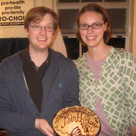 The first, but not the last, time Chris made Sarah something delicious. 2008