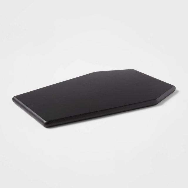 15" x 10" Wood Coffin Cheese Serving Board - Threshold™