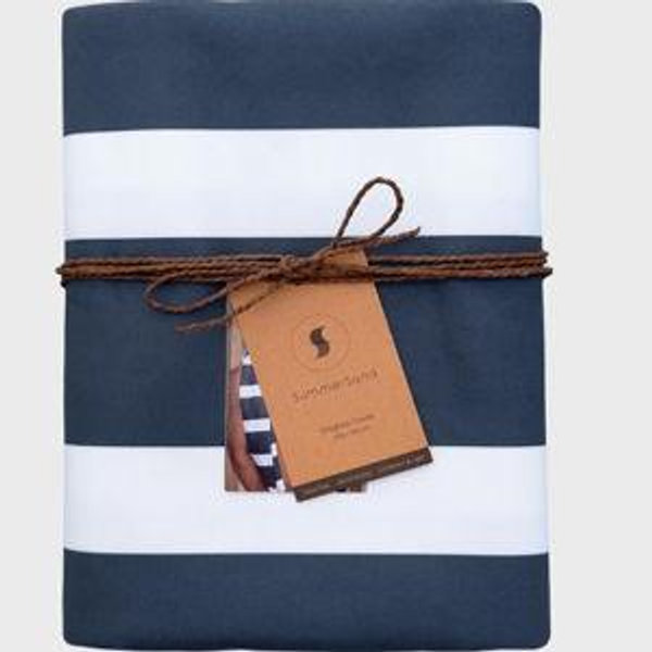 Microfiber Beach Towel Extra Large (79 x 39.5 in) - Quick Dry, Sand Free - Compact and Lightweight for Travel - Recycled Materials - Travel Bag Incl - Oversized Pool Towel – Deep Blue