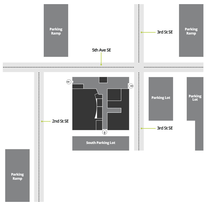 Veritas parking map