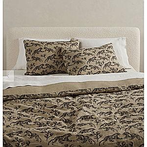 Tiger Hemp Duvet Cover by Sarah Sherman Samuel