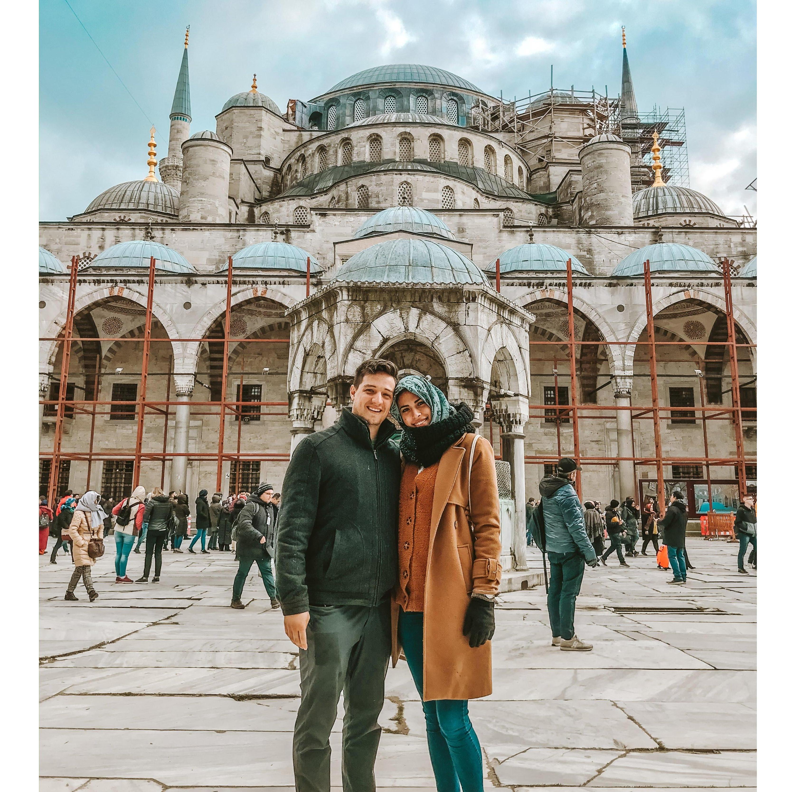 The Blue Mosque in Istanbul, Turkey