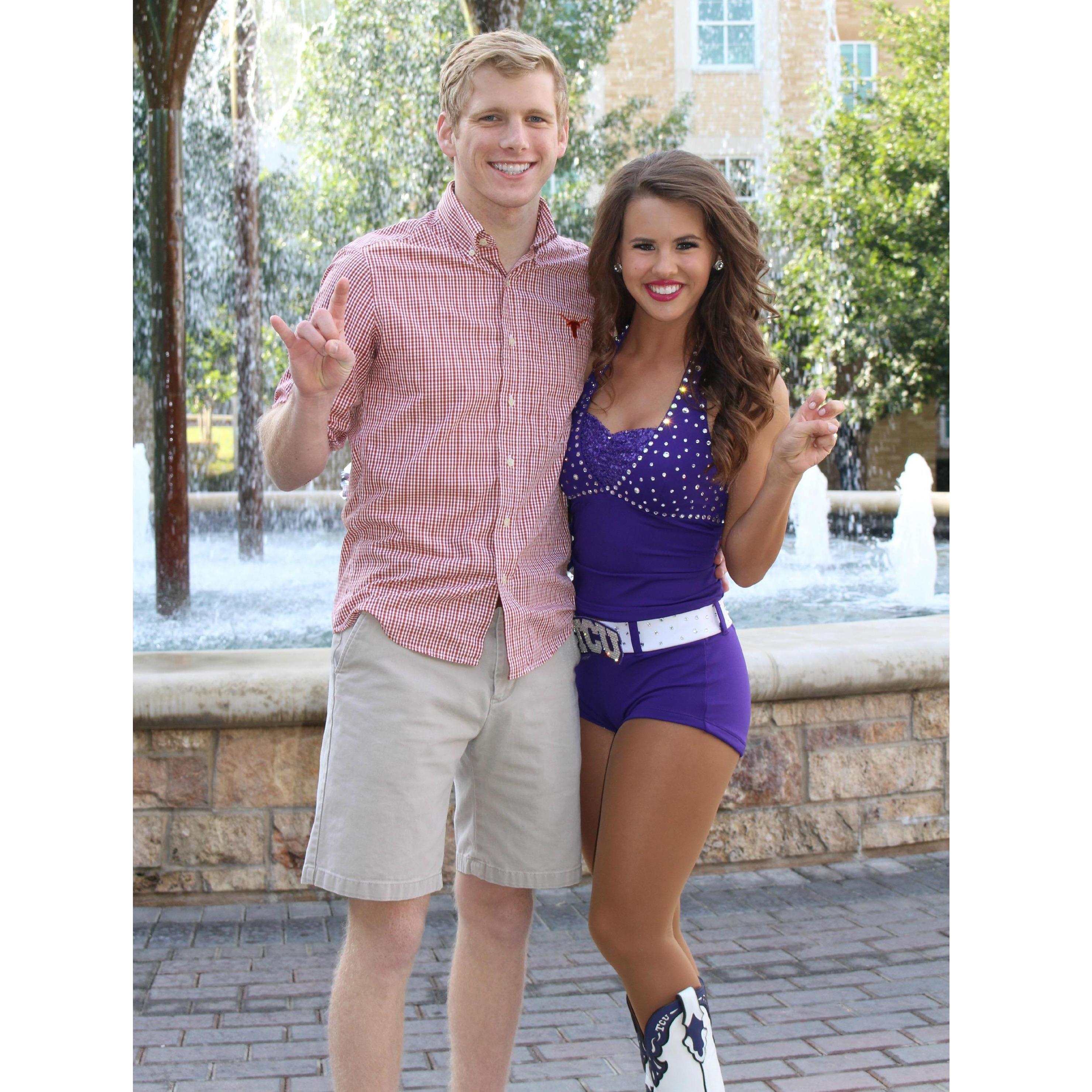 Our first TCU vs UT game