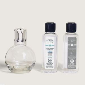 Essential Round Lamp Ritual Starter Kit with Air Pur So Neutral + Ocean Breeze