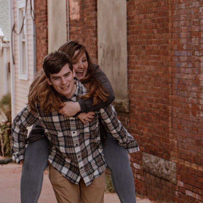 October, 2023 - Engagement shoot photos by Sabrina Ornae Photography (yep, she’s a bridesmaid too!)