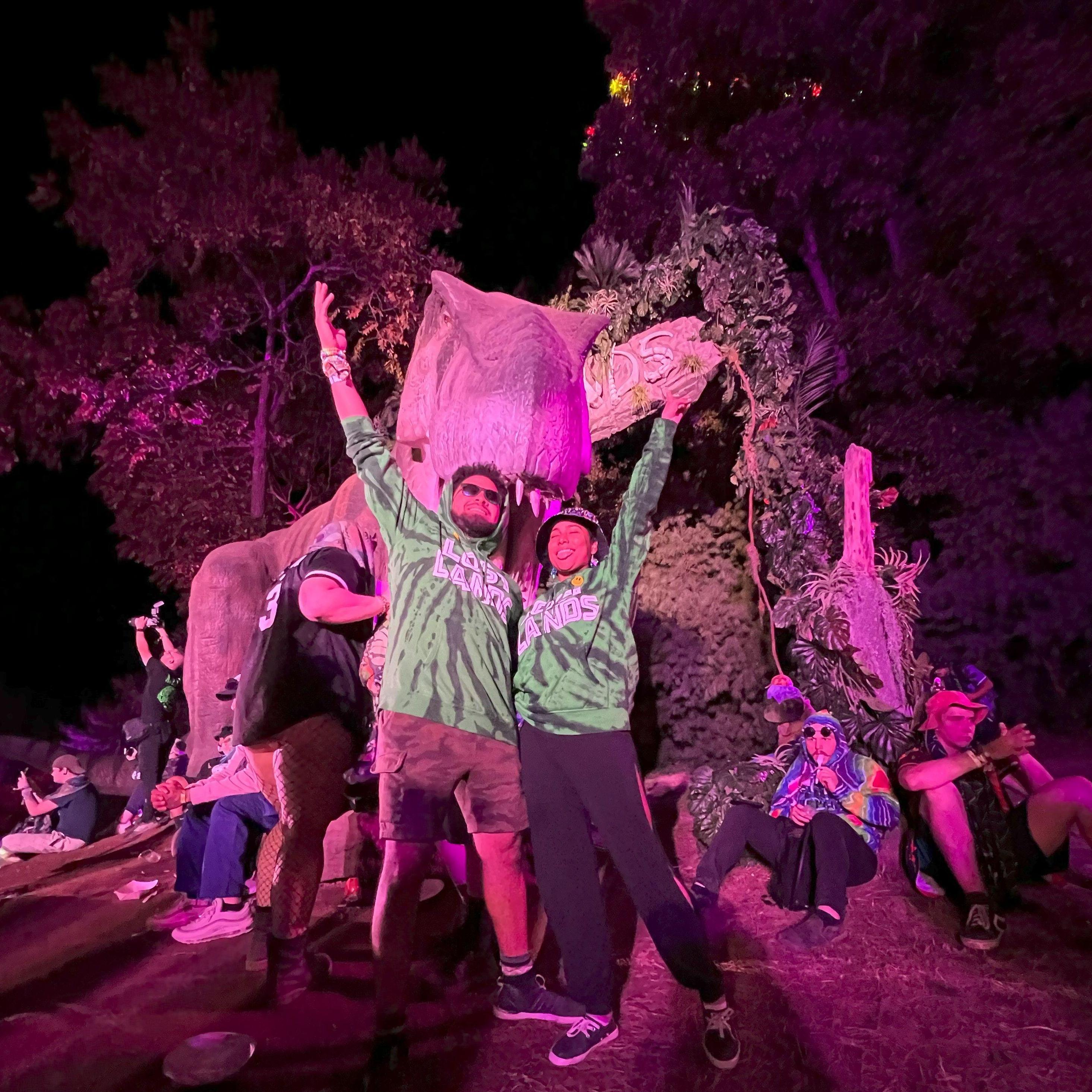 2022: First Time at Lost Lands, prehistoric partying