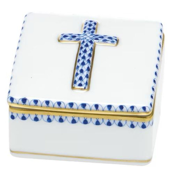 Herend Prayer Box Sapphire