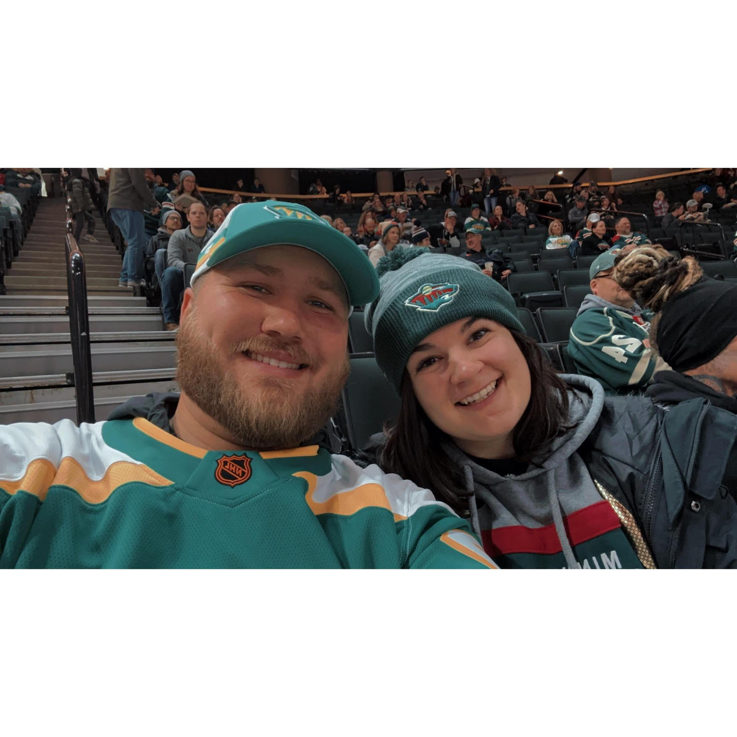 Our first Wild game. November 27. 2022