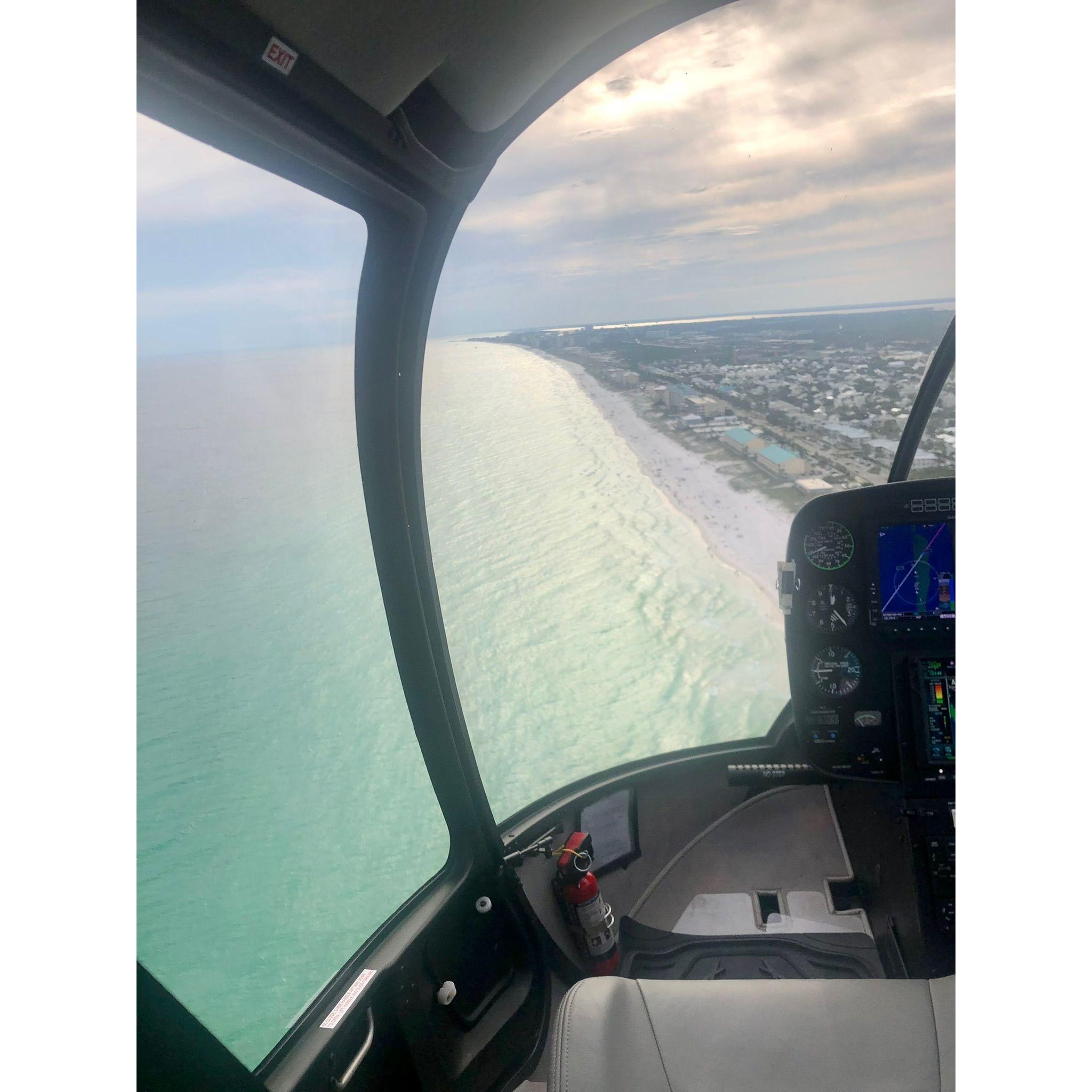 Arriana & Brian took to the skies for Brian's 25th birthday