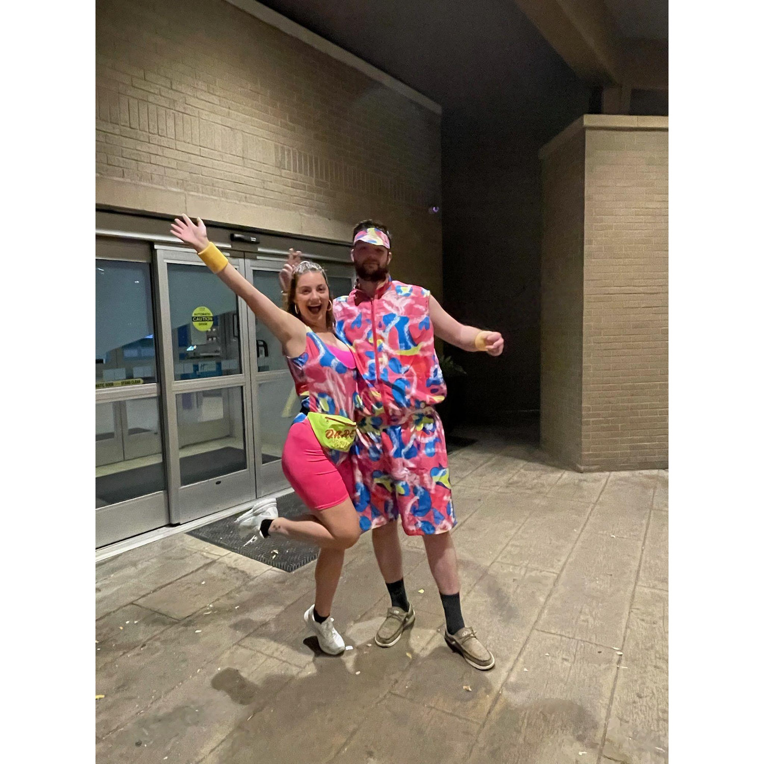 Barbie and Ken for a Halloween Silent Disco!