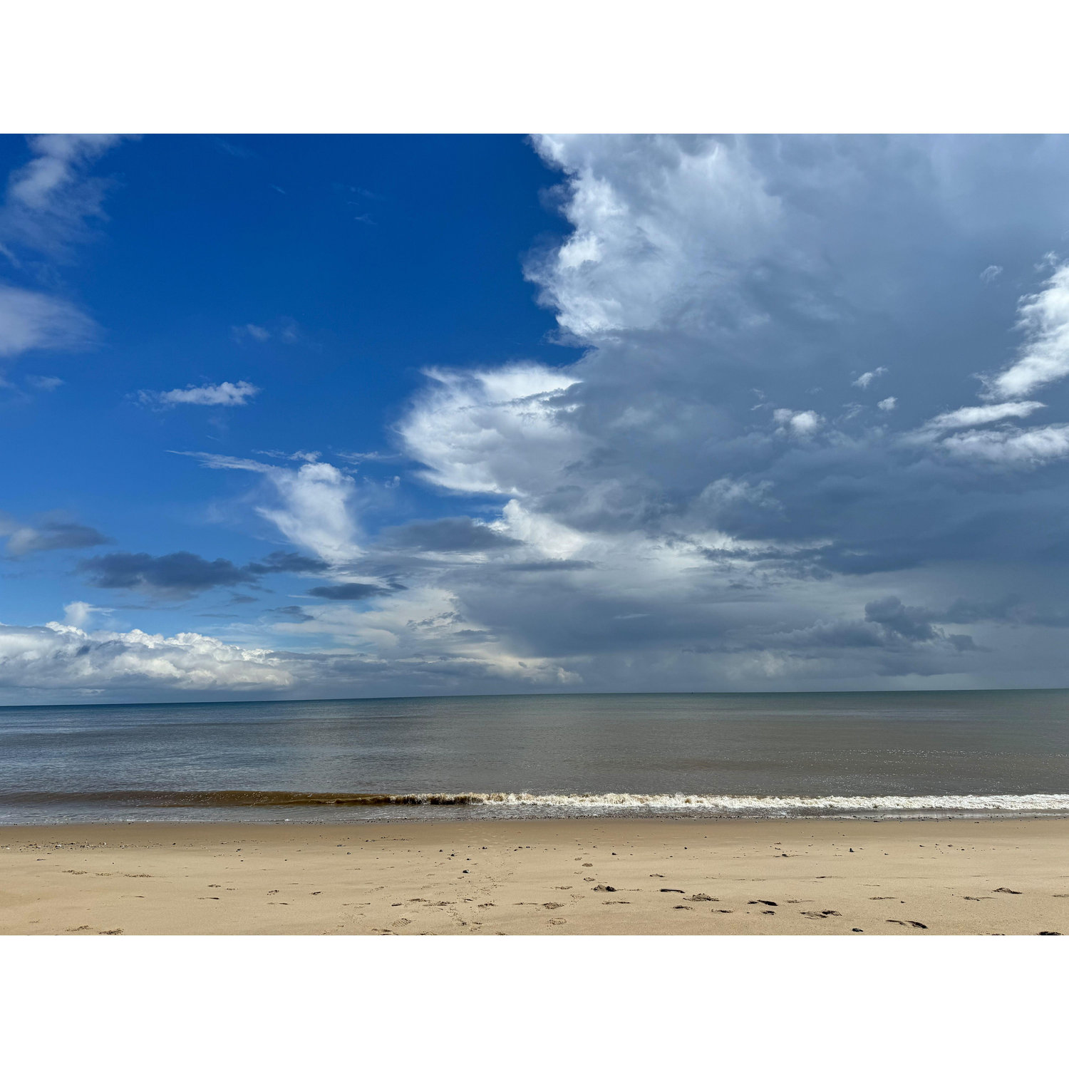 Mundesley Beach on a sunny day.