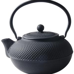 Old Dutch Cast Iron Saga Teapot, 52-Ounce, Black