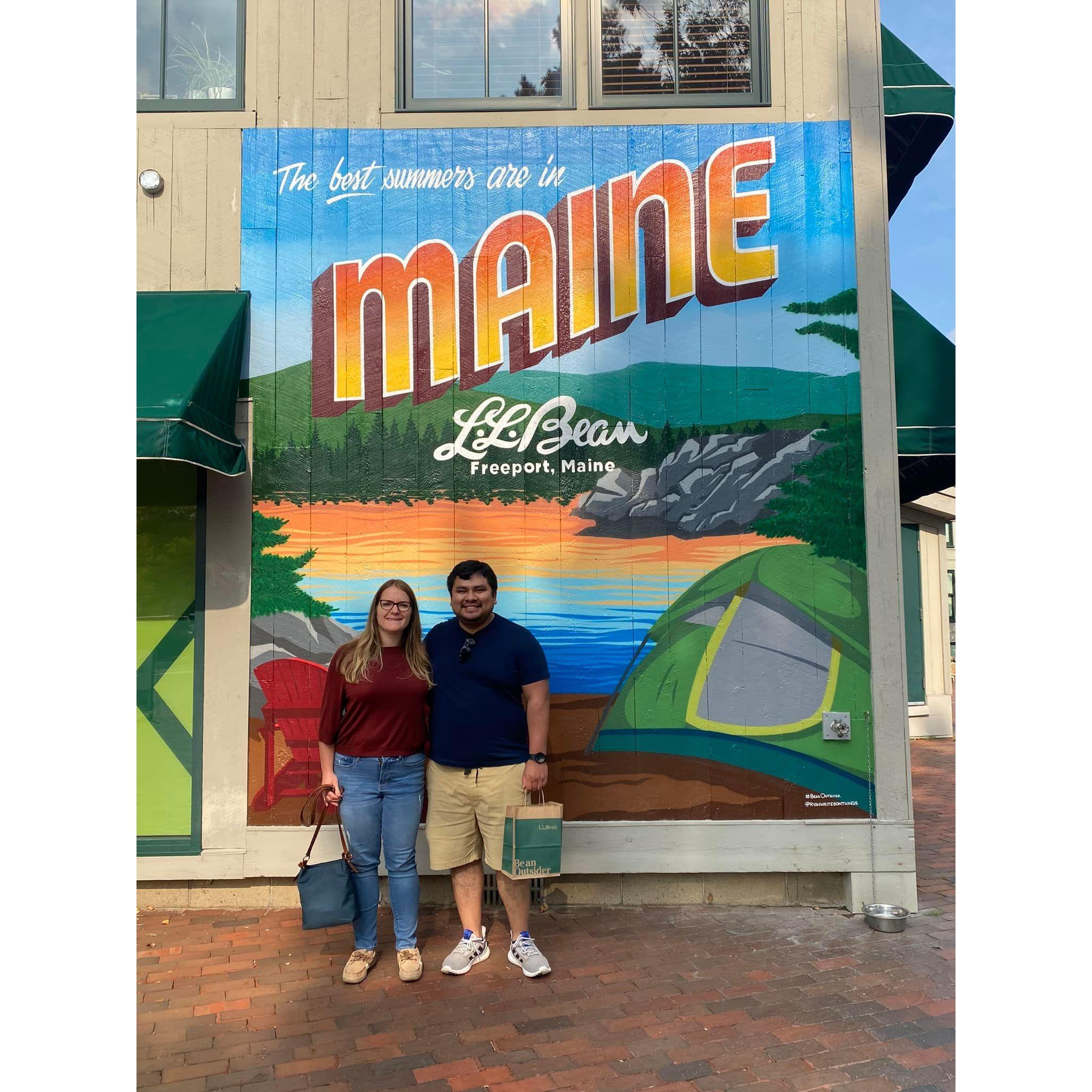 Exploring Freeport, Maine