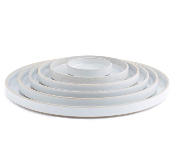 Hasami Ceramic Plate, 10 inch, Gloss Gray