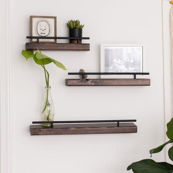 Floating Wall Shelves (Set of 3)