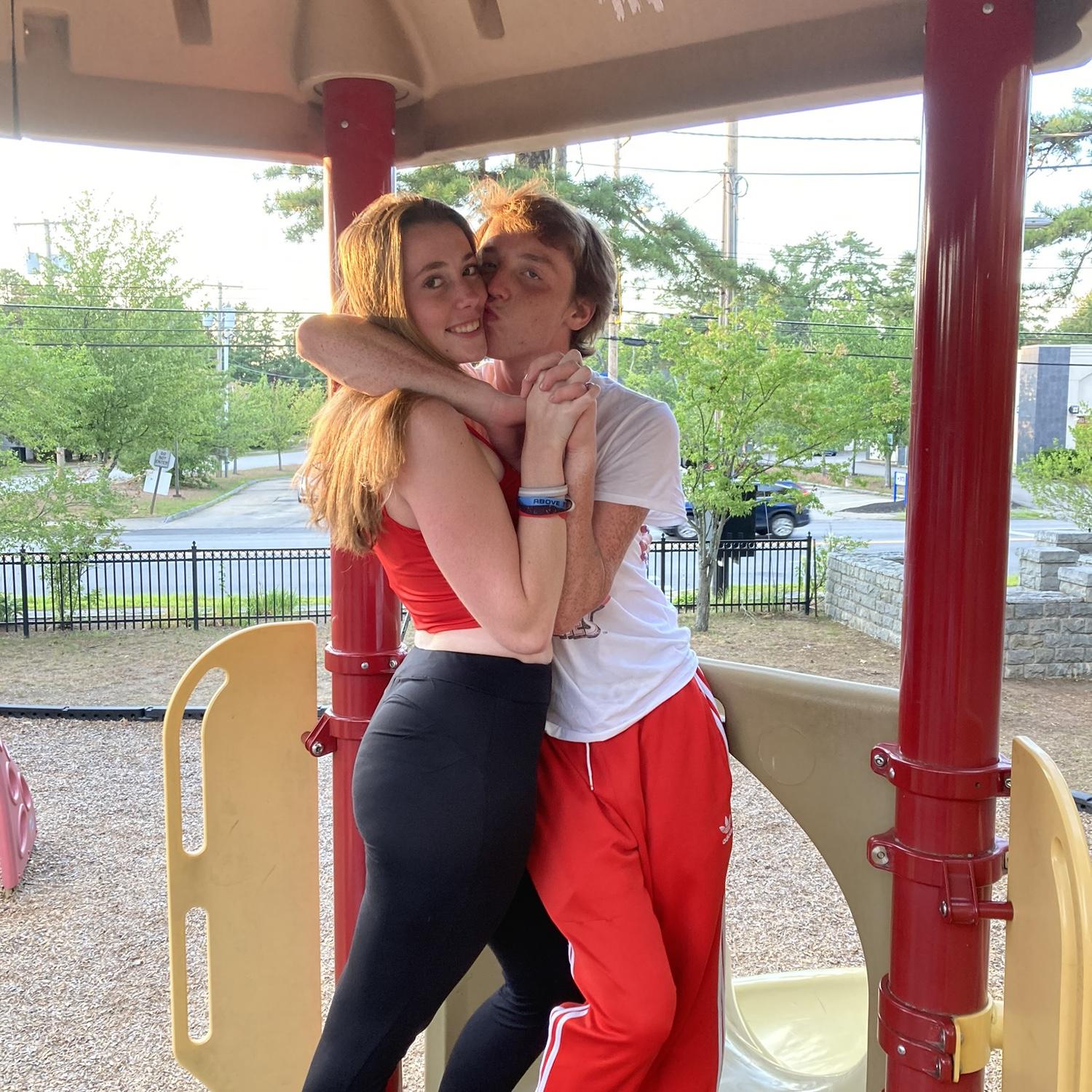 Our first pitcture together ever!