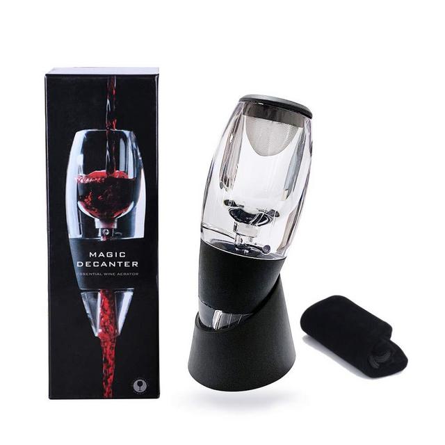 Wine Aerator Decanter for Red Wine, Wine Pourer with Base Gift Set
