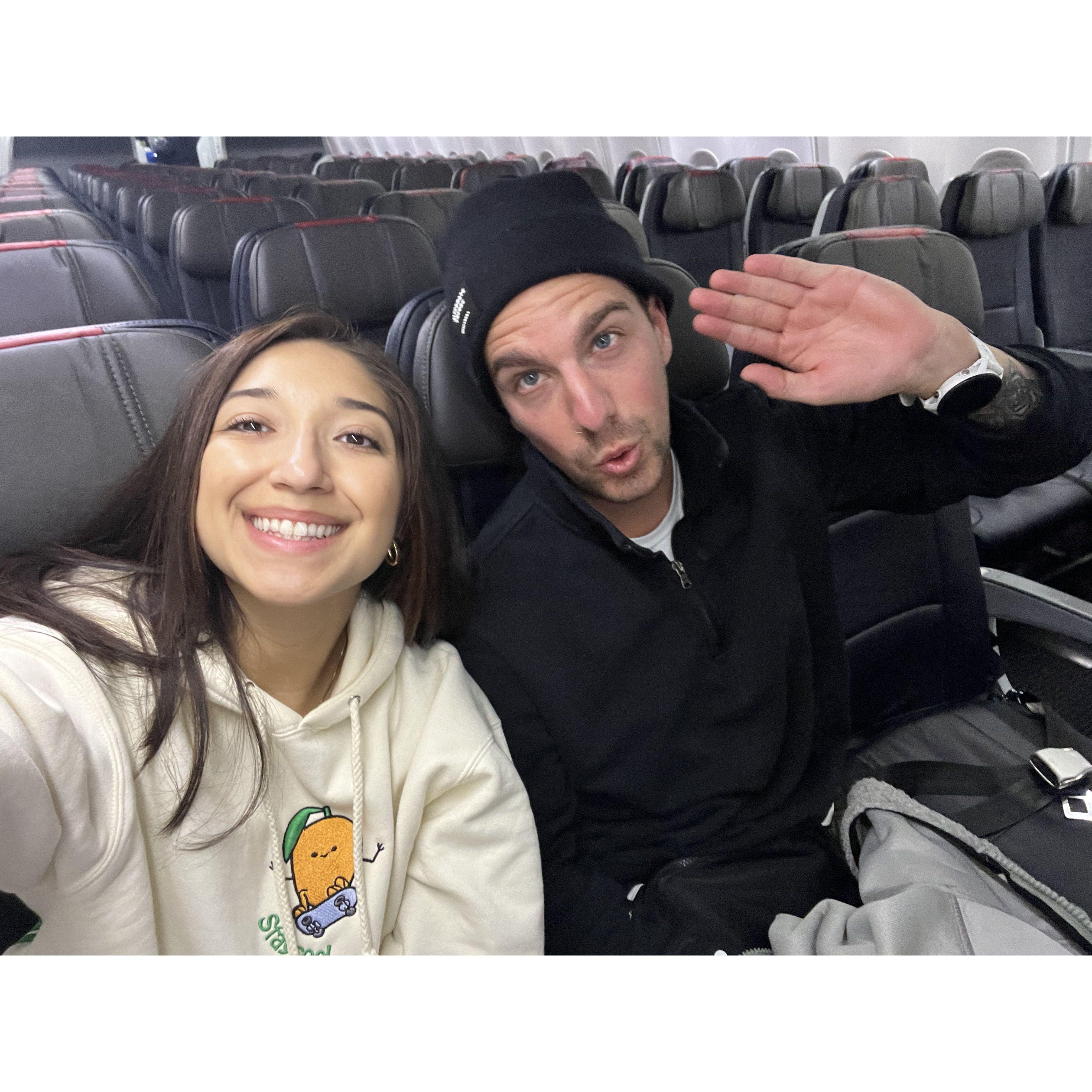 Making our trek to WA!