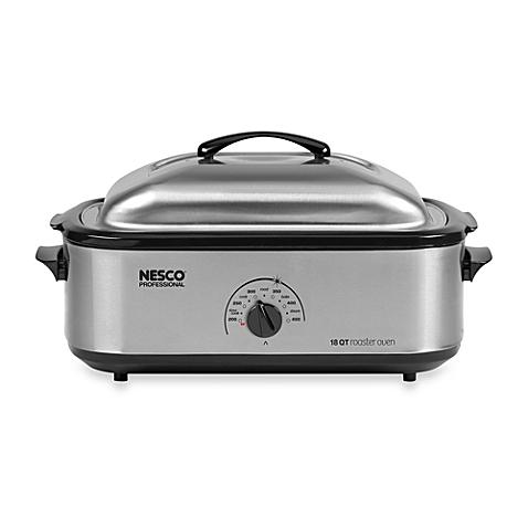 Nesco® 18-Quart Stainless Steel Electric Roaster Oven