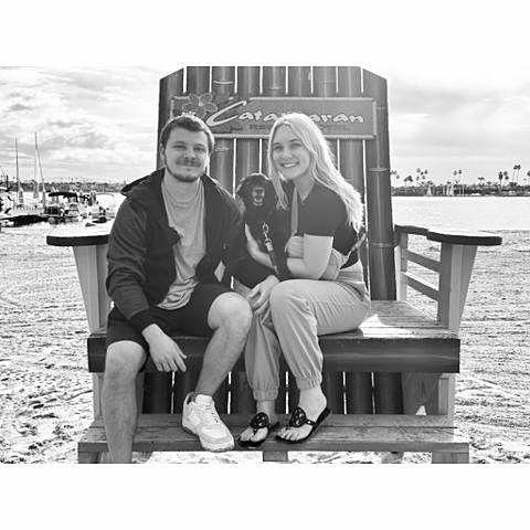 Dominic, Jordyn, and Zane at the Catamaran in San Diego December 2023
