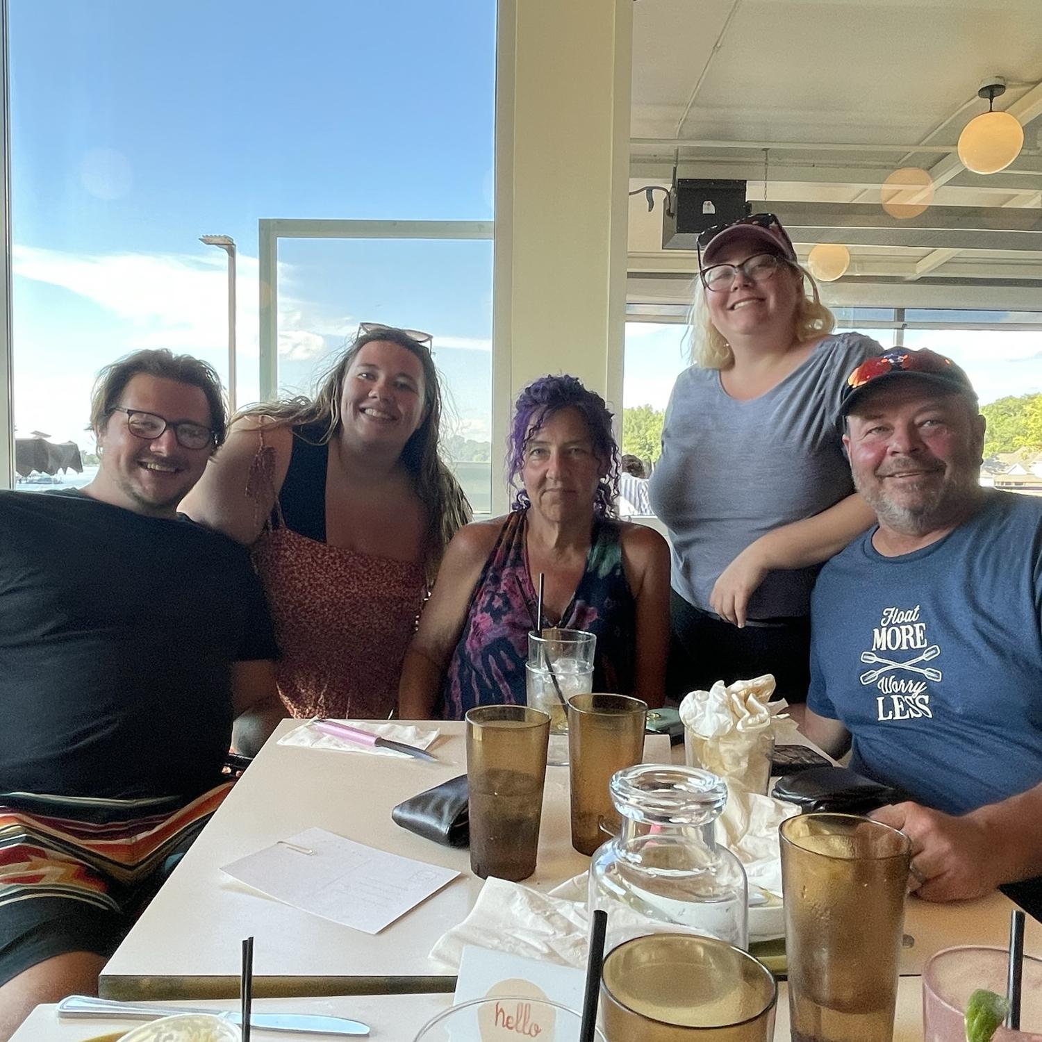 Lake Norman with Emma’s Family, 2023