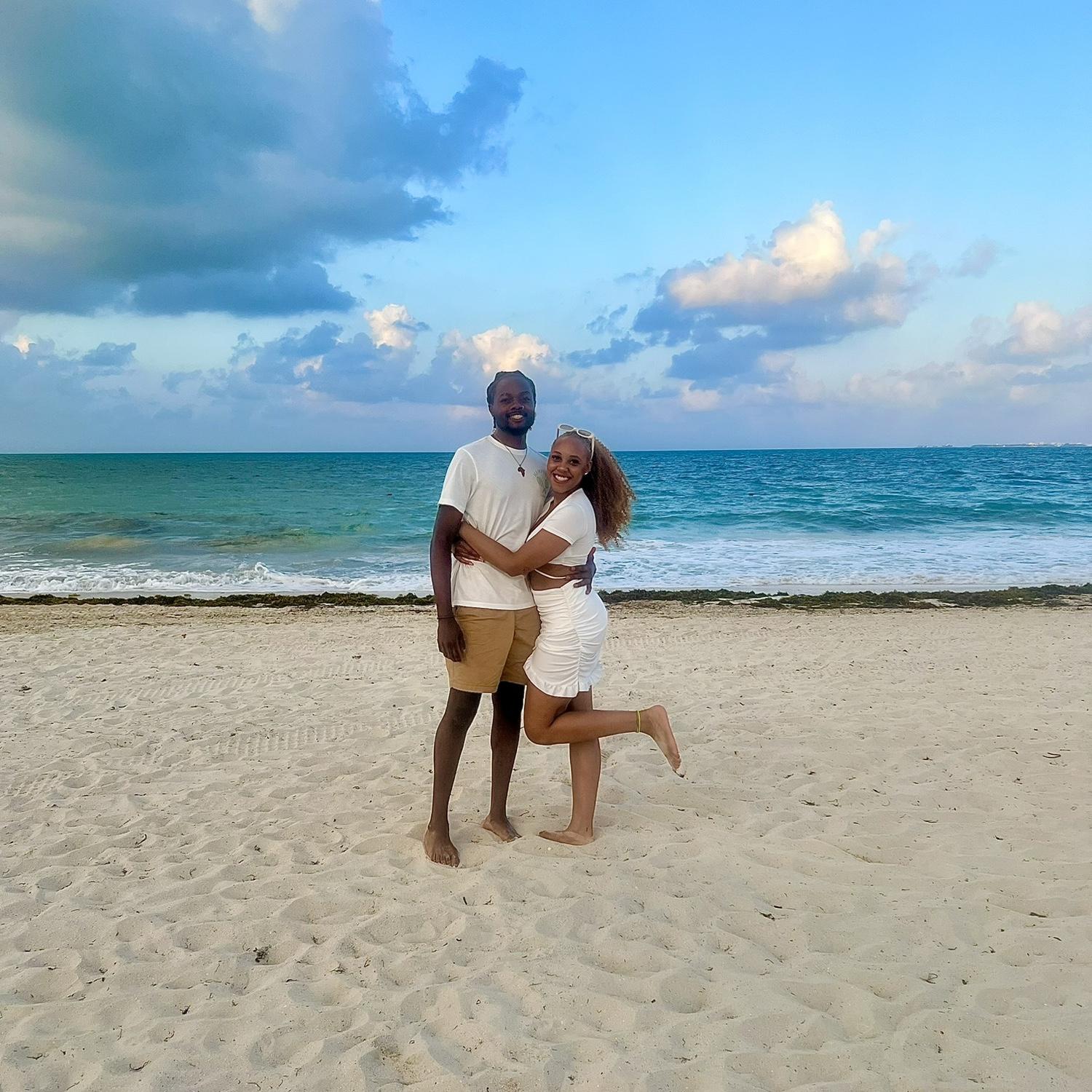 In Cancun, Mexico celebrating our dear friend’s wedding