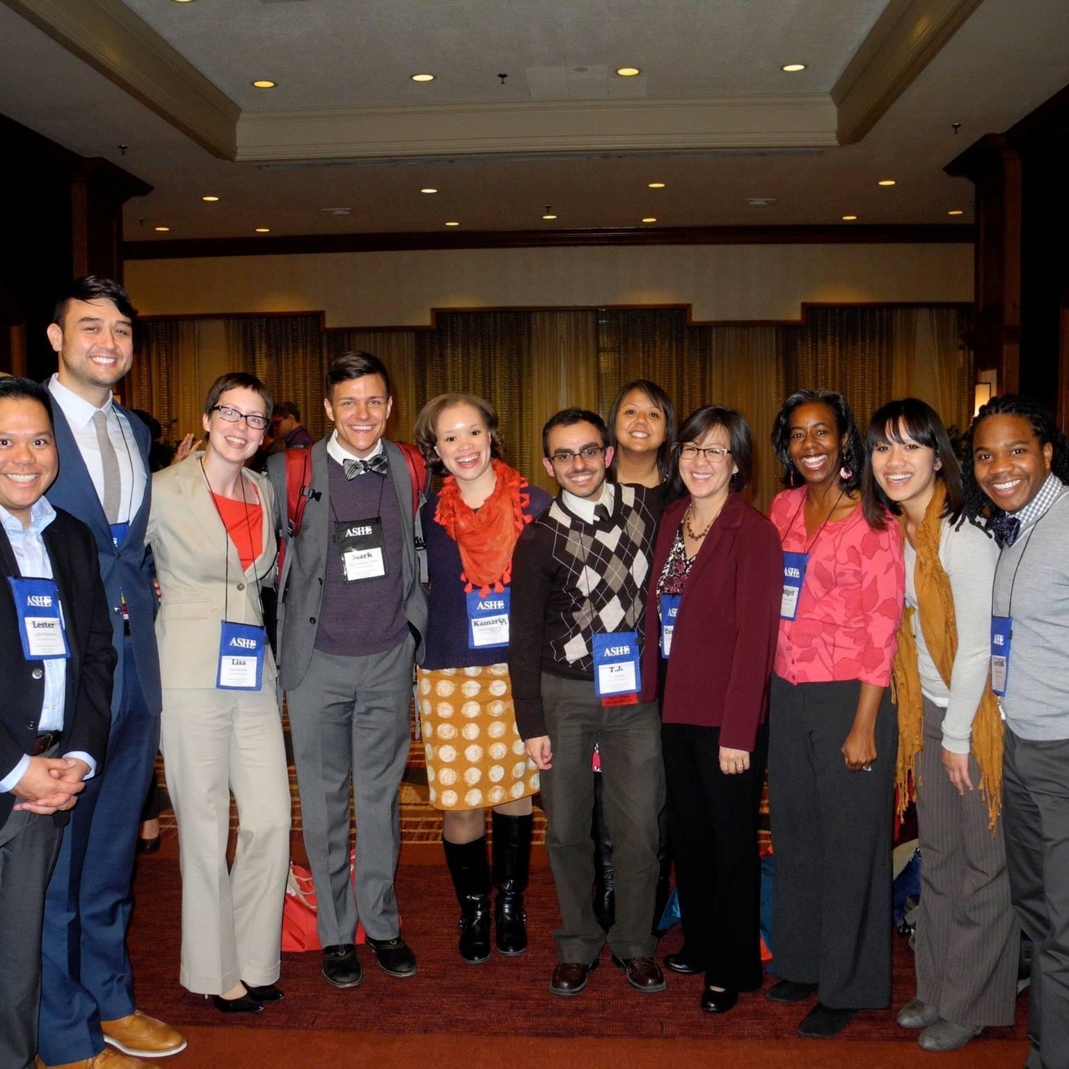 My first ASHE Conference with (then) Loyola University Chicago grad students and Dr. Bridget Turner Kelly