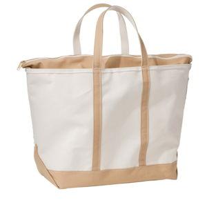 X-Large, Long Handle, Boat and Tote®, Zip-Top | Tote Bags at L.L.Bean - Canyon Khaki