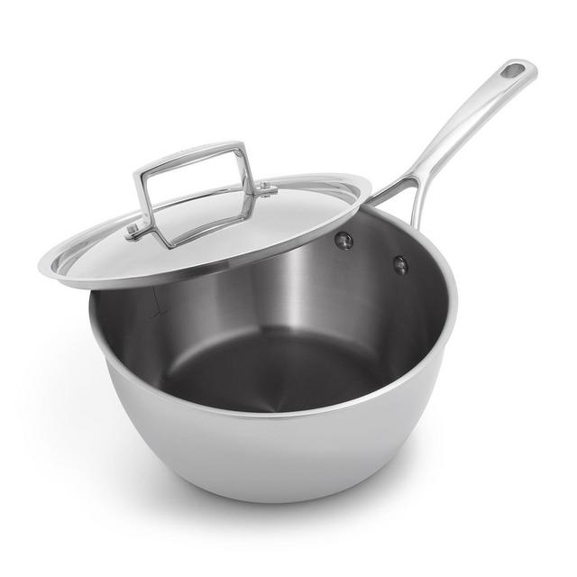 Sur La Table Classic 5-Ply Stainless Steel Saucepan