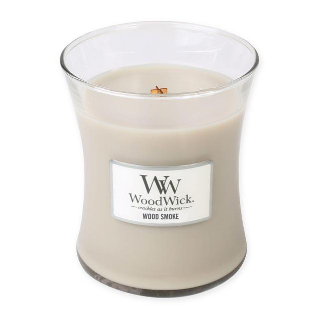 WoodWick® Wood Smoke Medium Jar Candle