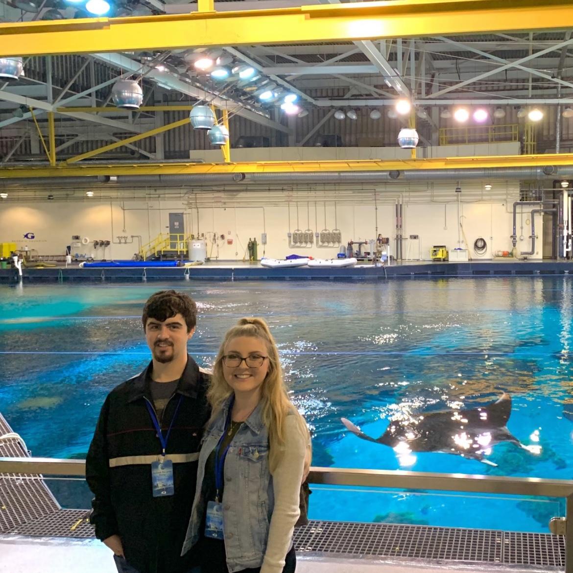 The Atlanta Aquarium. We got the backstage pass and got to see behind the scenes of the aquarium. January 11, 2020.