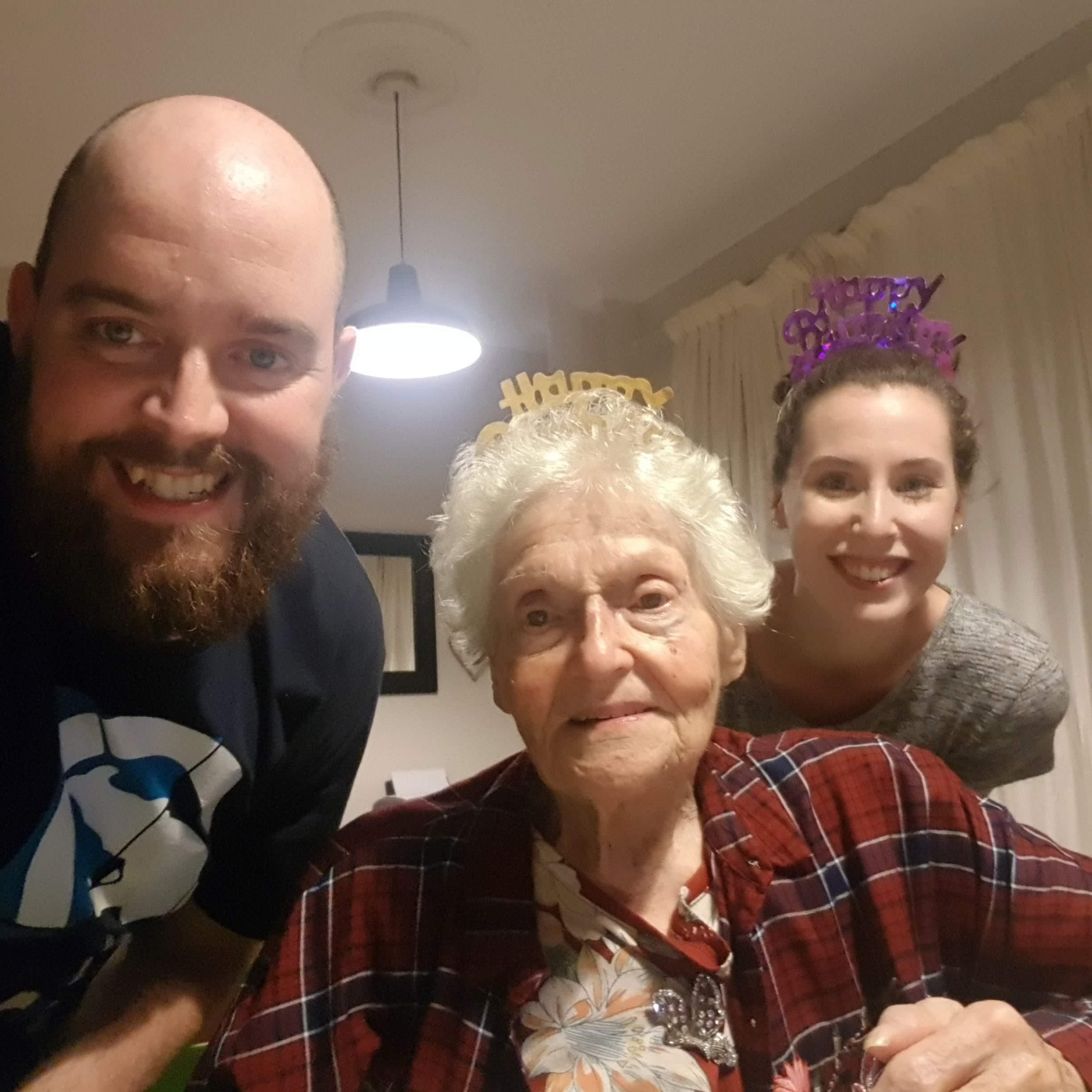 Grans 91st Birthday on March 20 2020.