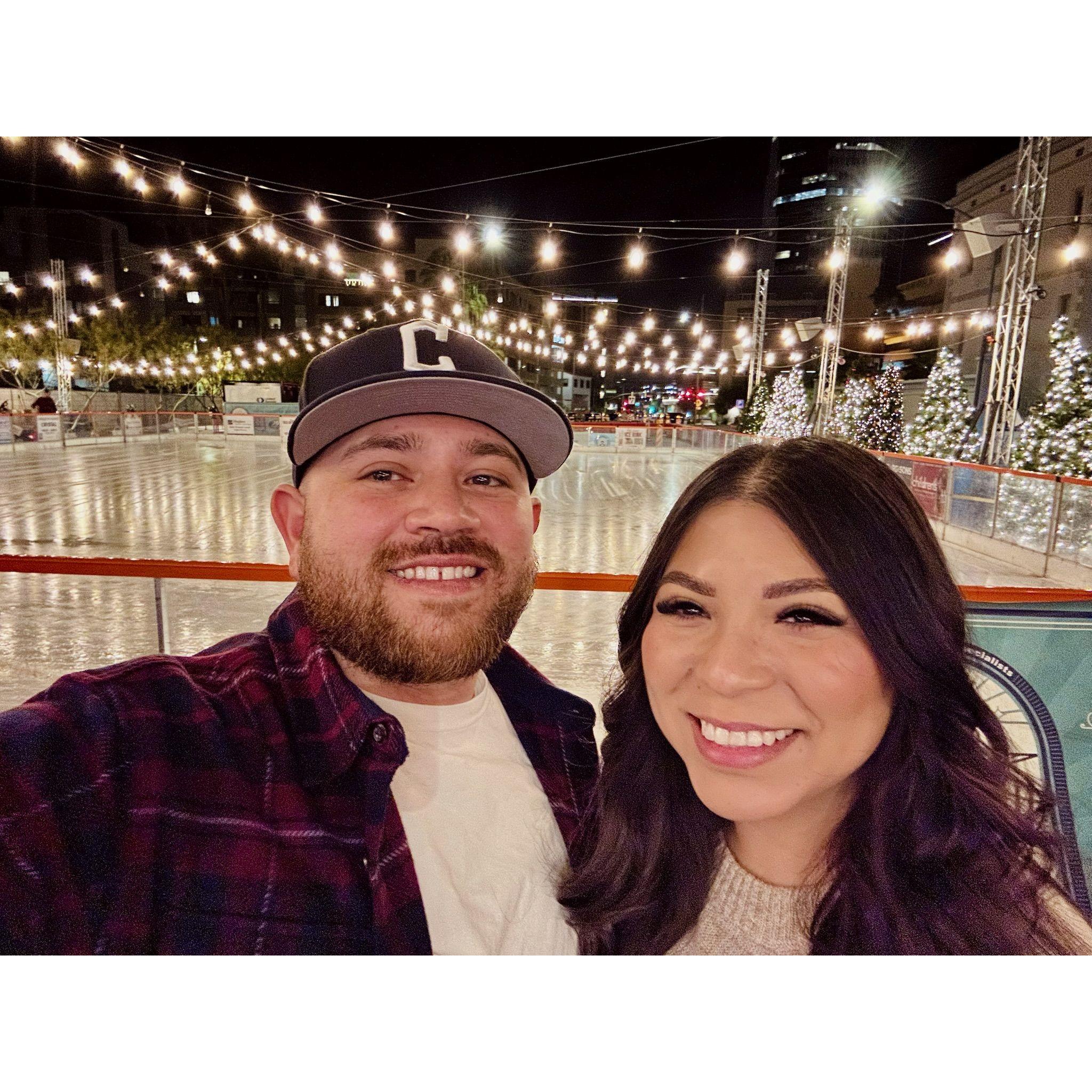 Ice Skating before The Proposal (Jenny had no idea!) 12/19/23