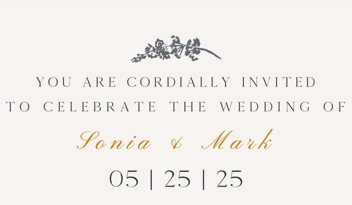 The Wedding Website of Sonia Arriaza and Mark Henniger