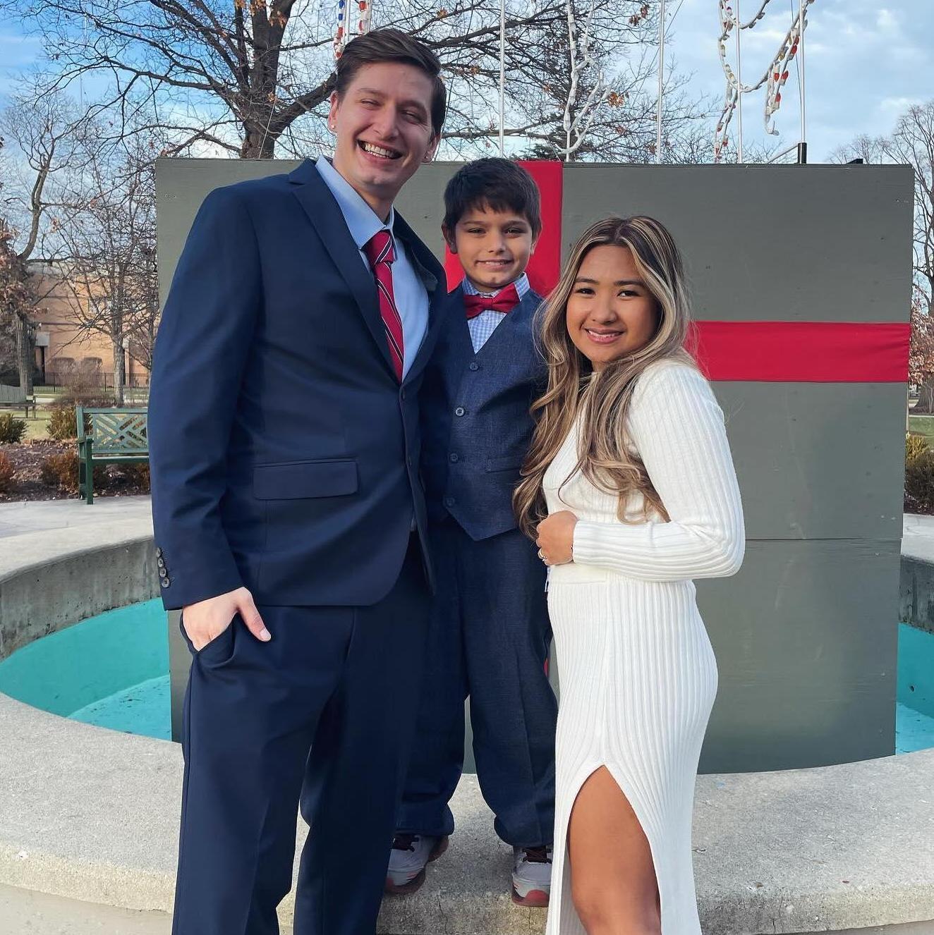 The day we legally tied the knot!