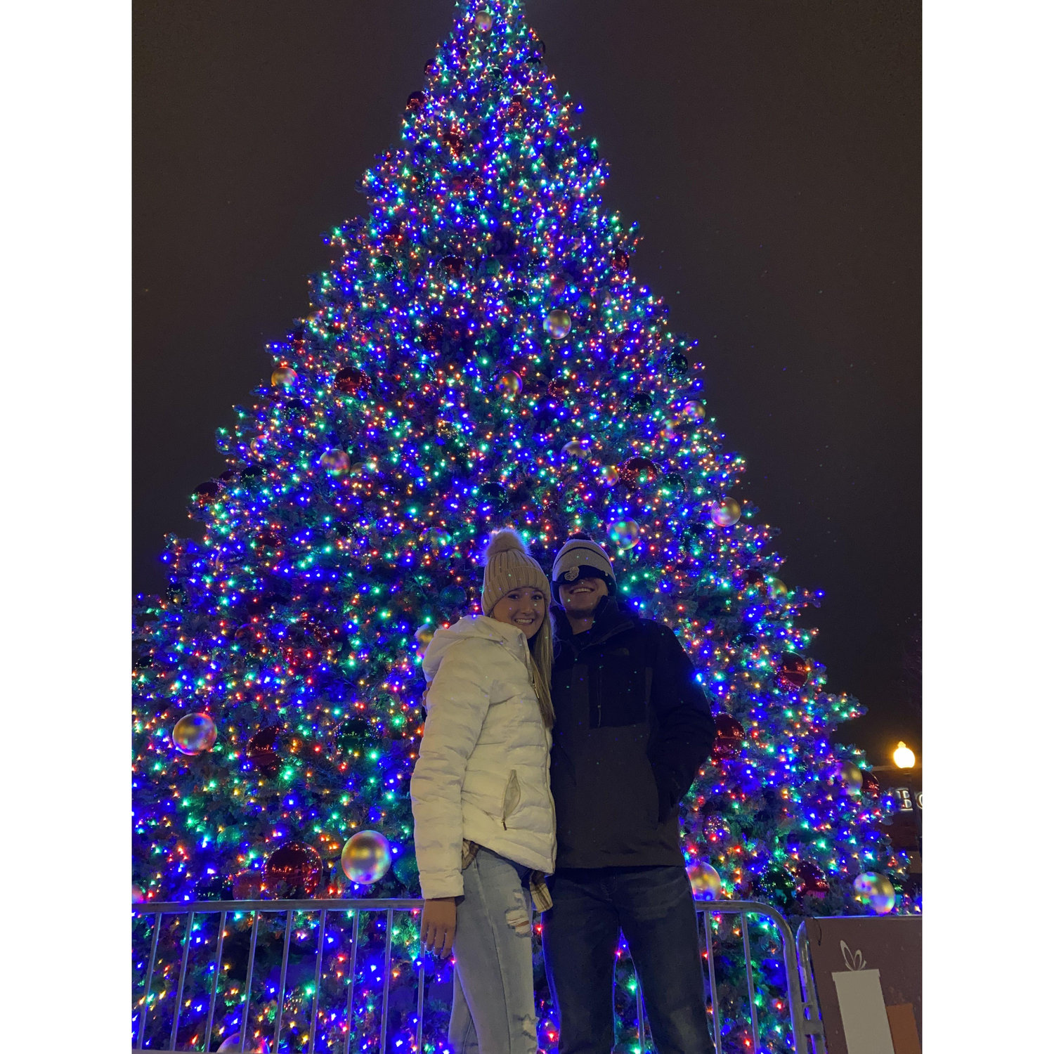 First Christmas season together.