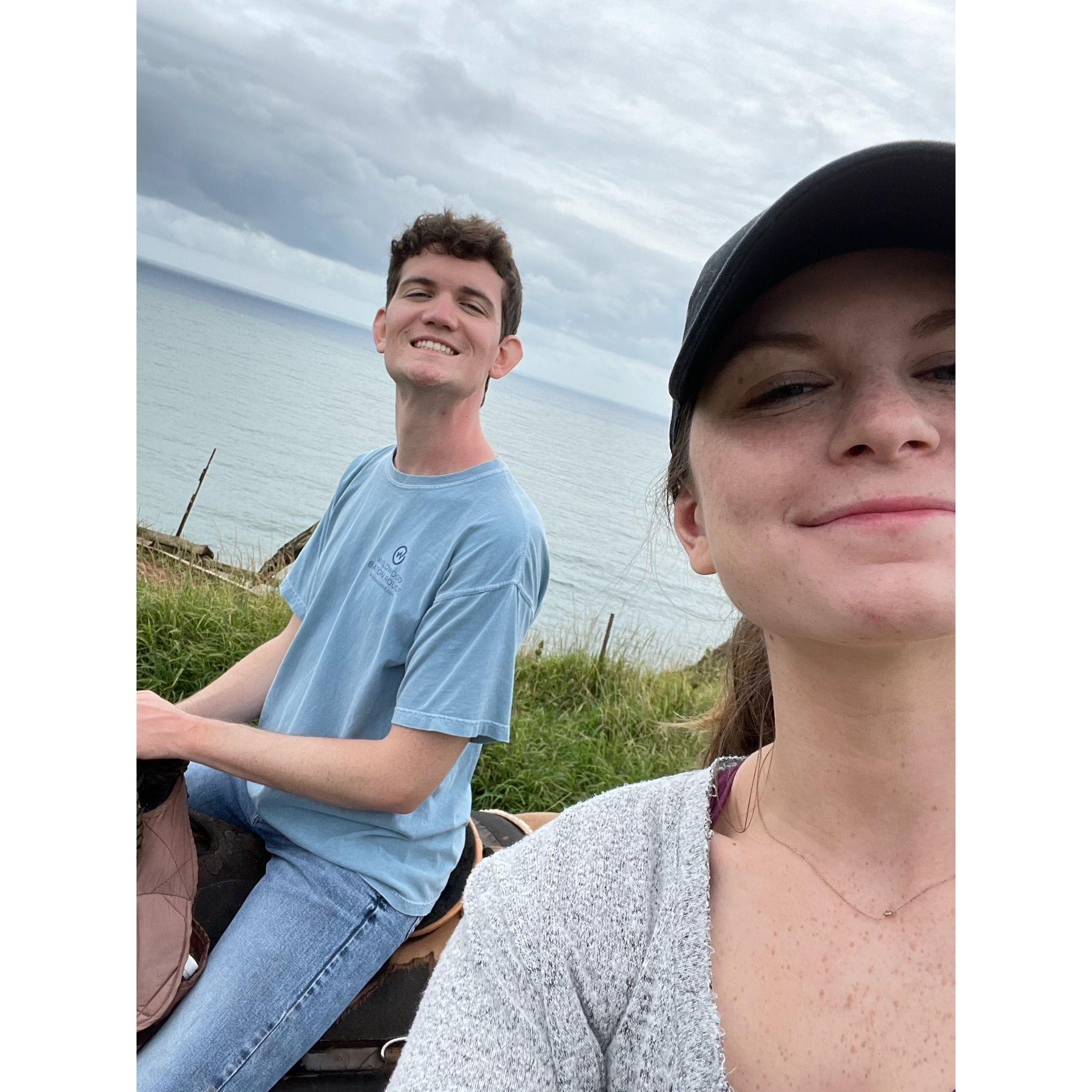 2021 - Liv trying to make a horse boy out of Jacob (ask him how it went)