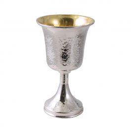 The Jewish Museum - Sterling Hammered Kiddush Cup by Avi Nadav