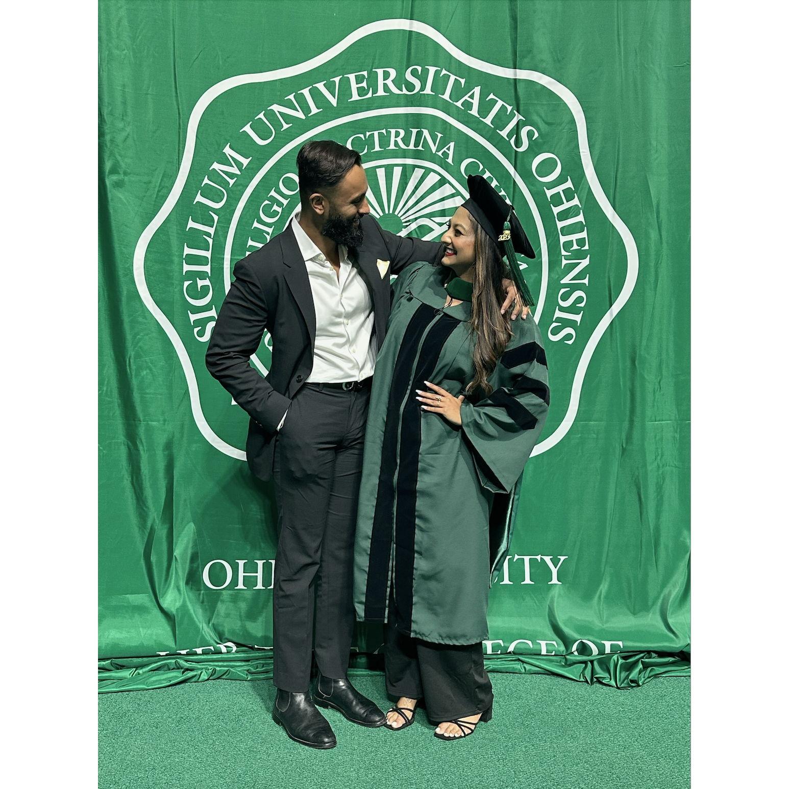 Suji goes from Ms. to Dr. May 2023