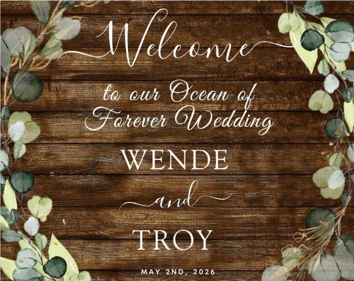 The Wedding Website of Troy Davidson and Wende Hollett