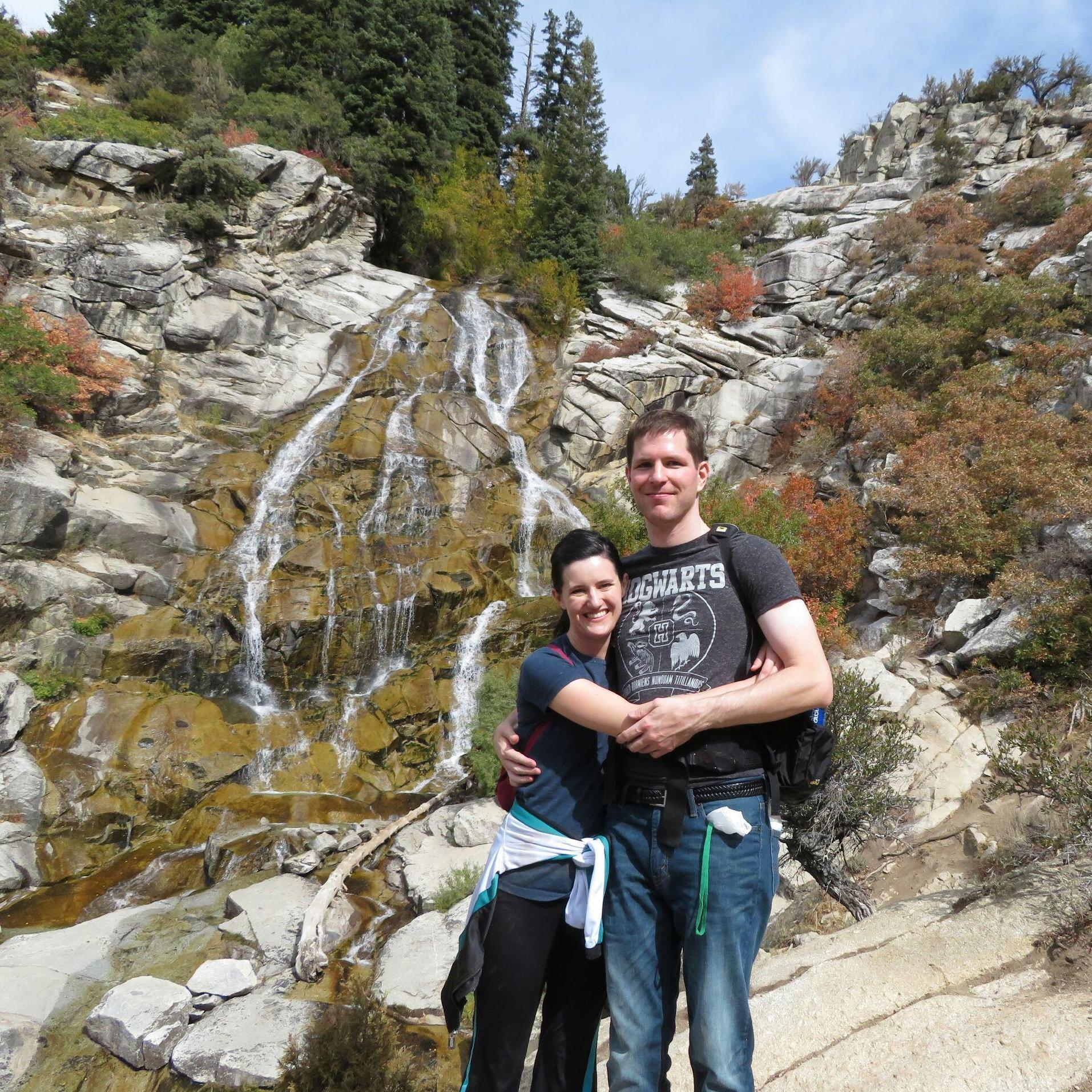 Horsetail Falls, Utah. We recommend this hike.