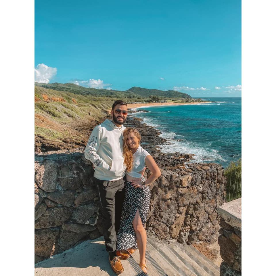 Our first trip in an airplane. Hawaii 2021