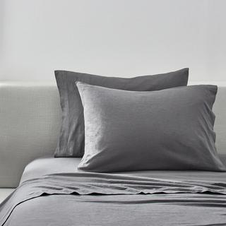 Slub Jersey Solid 4-Piece Sheet Set
