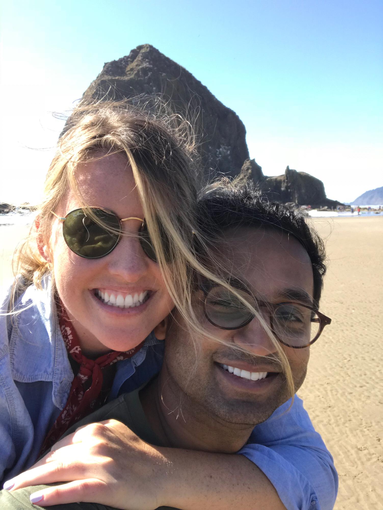 piggy back rides on Canon beach