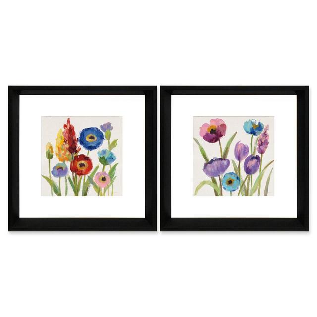 StyleCraft Wild Garden Framed Wall Art (Set of 2)