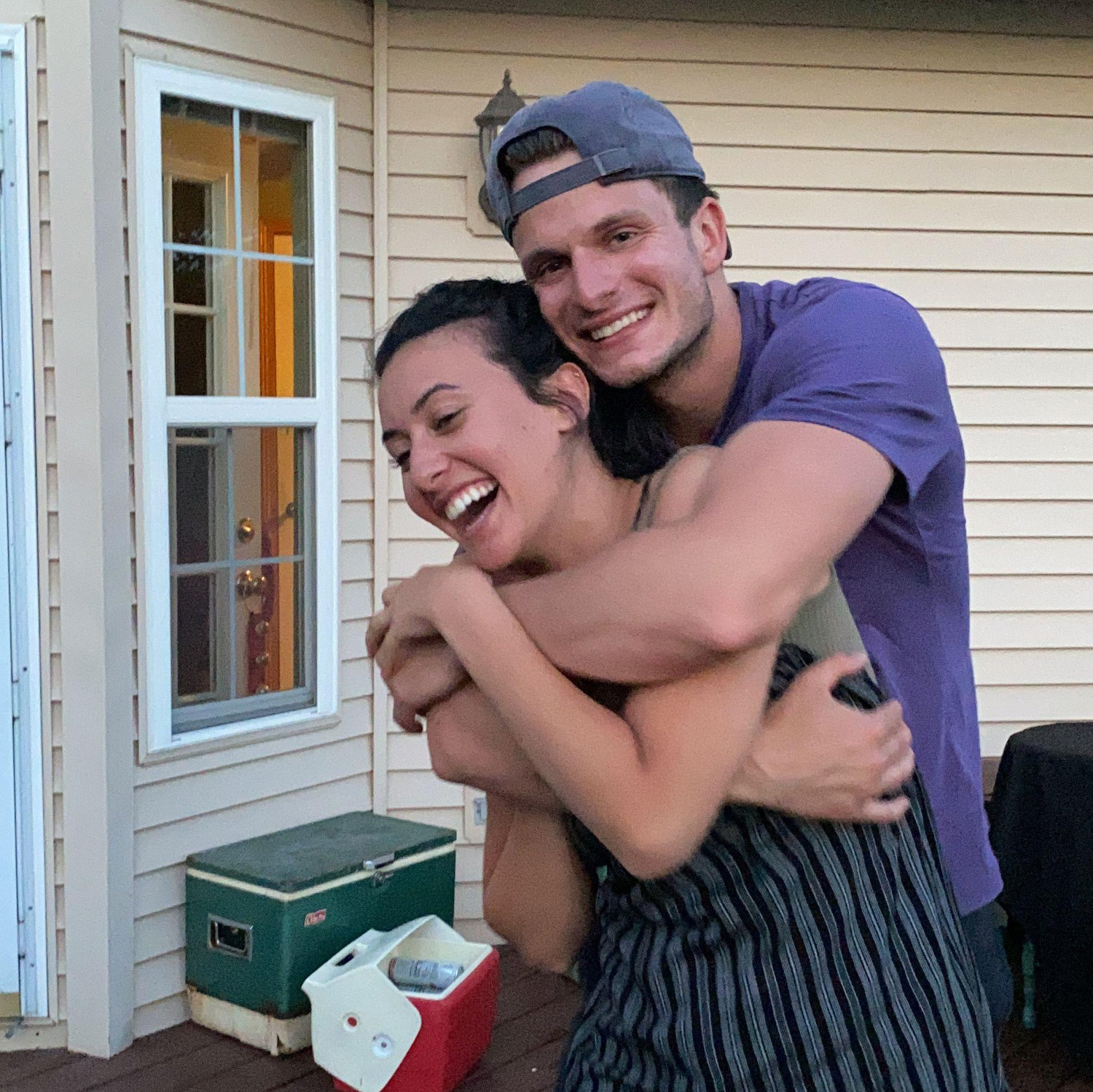 Circa 2019 at Todd's childhood home in New Lenox